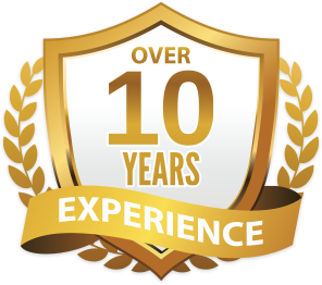 over 10 years experience grammar